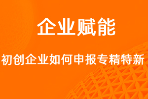 初創(chuàng)型企業(yè)如何申報專精特新中小企業(yè)？-網(wǎng)站制作